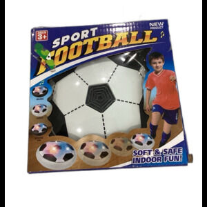 Sport Football (Soccer) Soft and Safe Indoor Fun. New In Box. Untested.